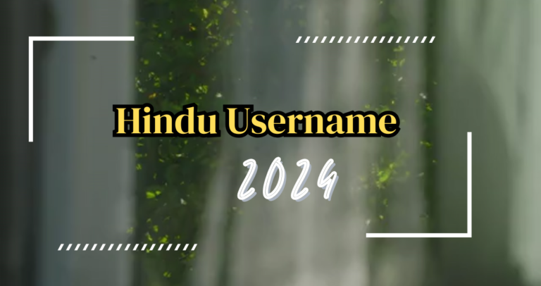 474+ Creative Hindu Username Ideas 2024