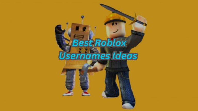 500+ Best Roblox Usernames Ideas For New Players 2024
