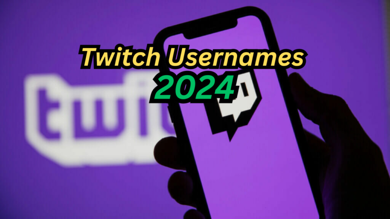 500+ Cool & Catchy Twitch Usernames Ideas 2024