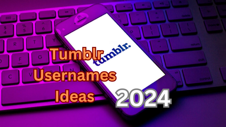 700+ Cool And Catchy Tumblr Usernames Ideas 2024
